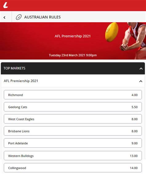 afl betting odds 2021,afl betting odds